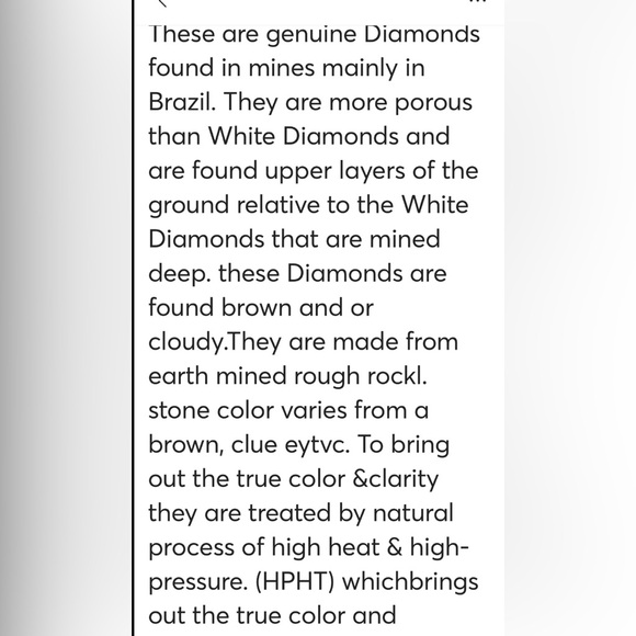 Genuine Blue Diamond 1.65 carats set in Sterling silver - Picture 7 of 12